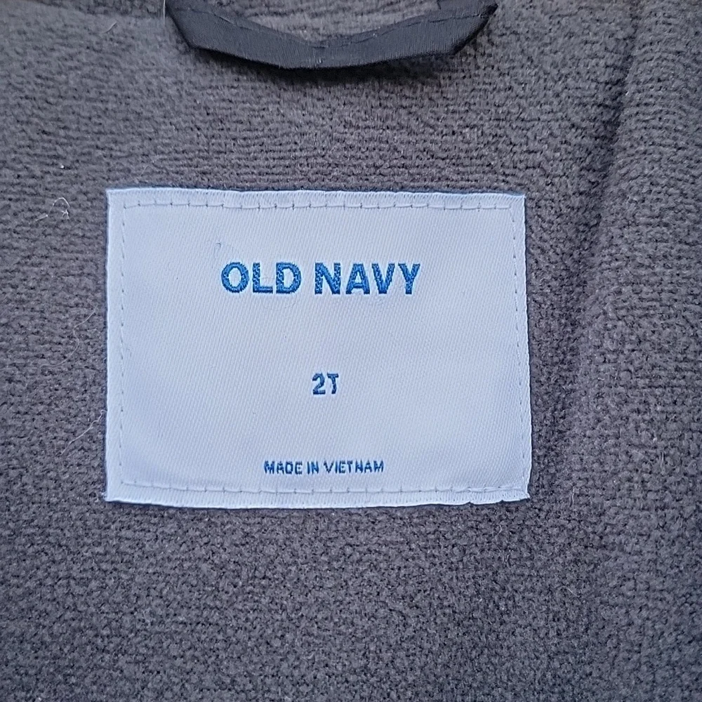NEW Old Navy Water-Resistant Unisex Puffer Jacket Coat with Hood for Toddlers